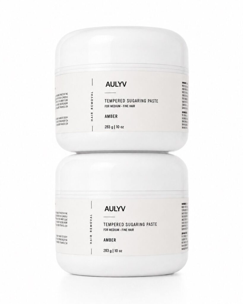 The Amber Duo Sugaring Paste Set